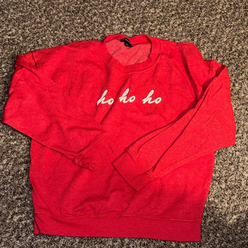 Originality XL Red ‘Ho Ho Ho’ Crewneck Sweater